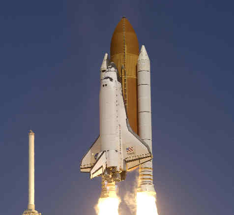 Shuttle launch